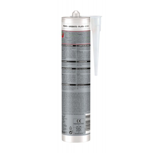 SL 650 Ventanas y Juntas Cart. 300 ml - Plata